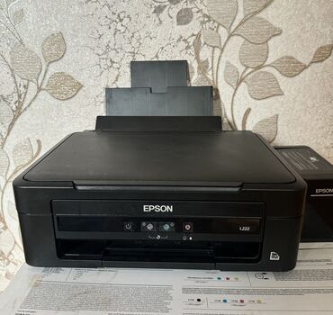 printer rəngi: Epson l 222 Kserikopya Skaner Kompyuterden cap Rengli ve agqara cap