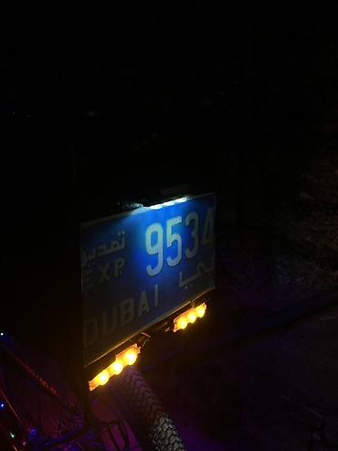 velosiped ucun ses: LED işıqlarla təchiz olunmuş xüsusi tərtibatlı dağ velosipedi - Gecə — 5