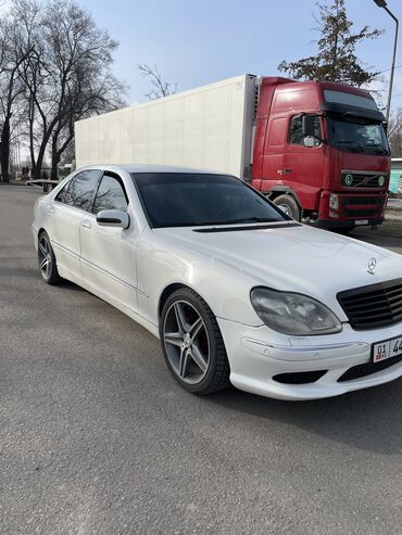 Mercedes-Benz: Mercedes-Benz S-Class: 2000 г., 4.3 л, Автомат, Бензин, Седан