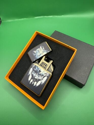 вертолеты на радиоуправлении: Metall Zippo tipli benzinli alışqan – qurd və yuxugoran (dreamcatcher)