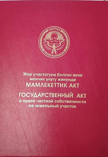 в селе манас: 4 соток, Тех паспорт, Договор купли-продажи — 3
