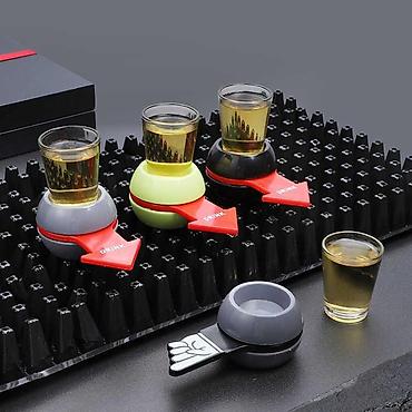 вечер: Игровая стопка «Spin the Shot» (вертушка со стопкой) - Настольная — 2