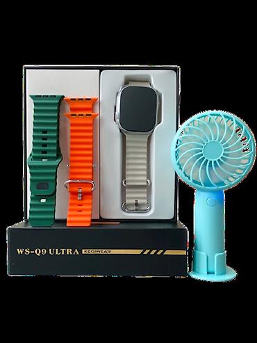 Kateqoriya: Smart saatlar Brend: No Brand Məhsul: WS-Q9 + Fan gold