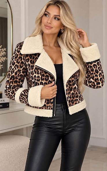 Zimske jakne: LEOPARD JAKNA – MODEL KOJI PRIVLAČI POGLEDE Upečatljiv leopard dezen — 1