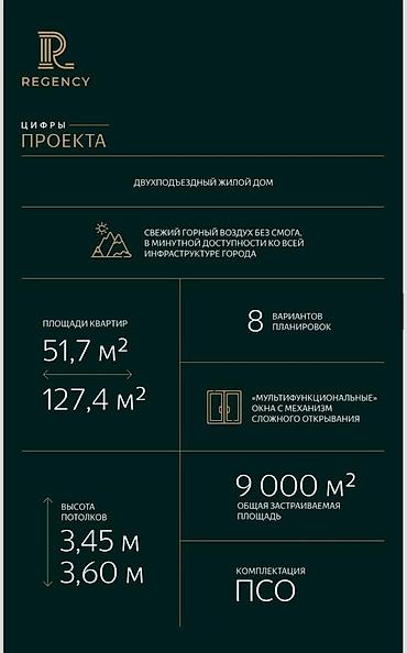 Новостройки от застройщика: Построен, Элитка, 2 комнаты, 62 м² — 11