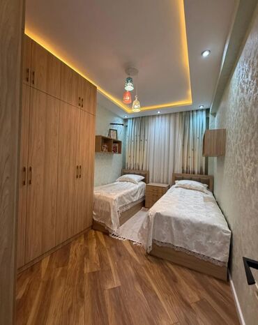 Uzunmüddətli kirayə mənzillər: Menzil Qar Qarayev metrosunun yaxinliginda yerlewir 3 Otaq Su isiq — 14