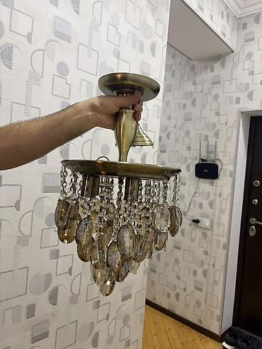 lustur sekilleri: Çılçıraq, 5 lampa, Metal — 2