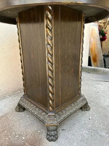 Stilski trpezarijski stolovi: Chippendale stilski trpezarijski sto / salonski sto Originalan komad — 6