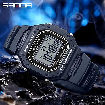 honor bend: Спортивные электронные часы SANDA 2156 - Формат: цифровой дисплей с — 1