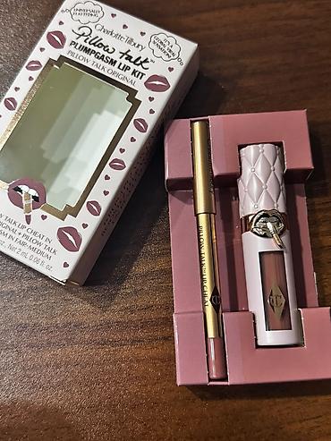 gun eynəkləri: Charlotte Tilbury Pillow Talk Plumpgasm Lip Kit – Pillow Talk Original — 2