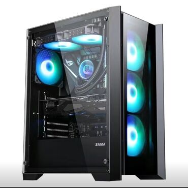 vga переходник: ПК корпусу, Жаңы, ATX, түсү - Кара