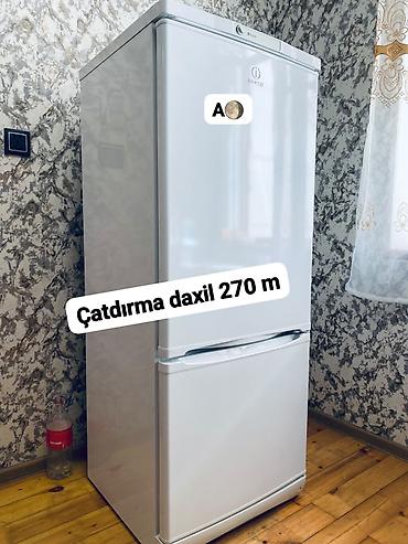 notbuklarin satisi: Indesit iki qapılı soyuducu - Üst hissə: soyuducu bölmə - Aşağı — 1