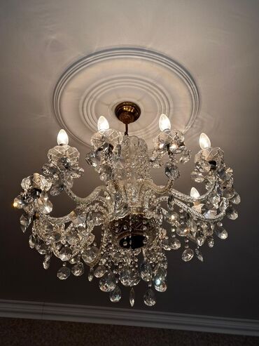 Çilçıraqlar: Çılçıraq, 6 lampa, Xrustal