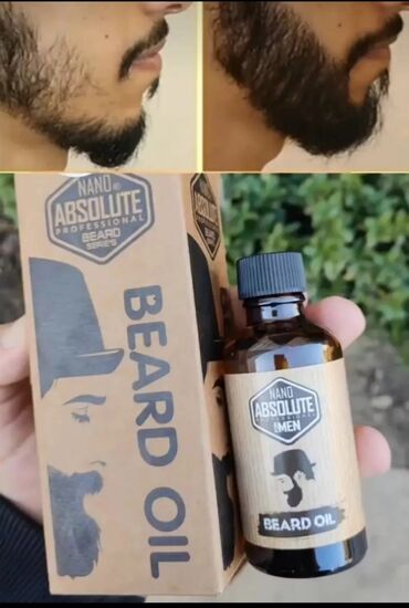 hint yağı qiyməti: Nano Absolute Beard Oil saqal serumu tam original Saqqal Böyüməsi