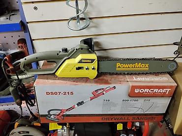 заточка цепи: Электрическая цепная пила PowerMax - Тип: электрическая цепная пила - — 1