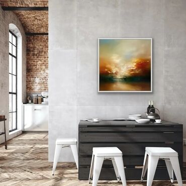 Şəkillər, tablolar: Mənzərə. Tək tablo. Ölçü istəyə görə dəyişə bilər. Təbii kətan — 4