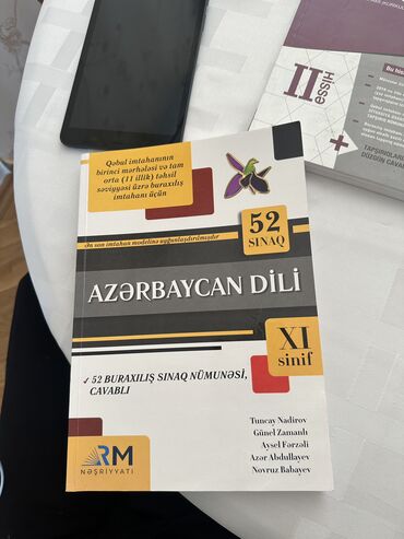 məktəbəqədər hazırlıq kitapları: Rm sınağ kitabı