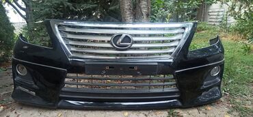 бампер lexus gx470: Передний Бампер Lexus 2008 г., Б/у, цвет - Черный, Оригинал