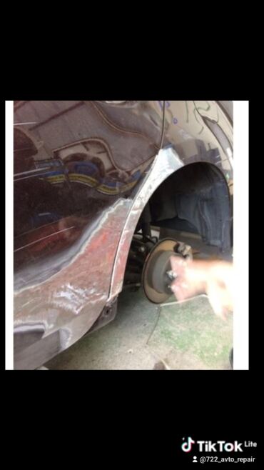 Avtoservis, nəqliyyatın təmiri: Avtomobil kuzov təmiri və boya hazırlığı xidməti - Qapı, qanad — 8