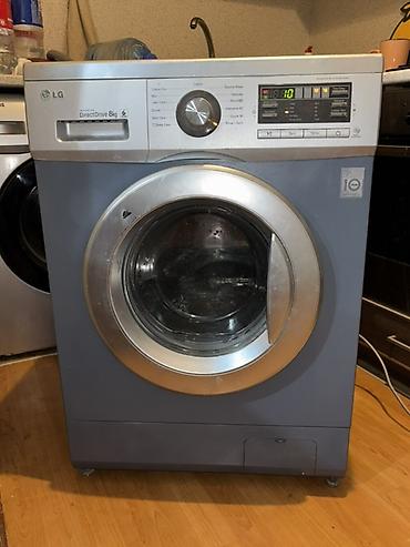 LG paltaryuyan maşın – Direct Drive 8 kq - Ön yükləməli, 8 kq yuma