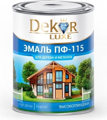 декоративное зеркало: Эмаль ПФ-115 Dekor Luxe - Тип: алкидная эмаль (High glossy, Enamel)