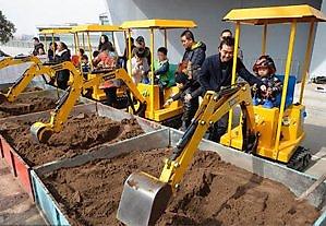 Digər biznes avadanlığı: Oyun meydancalari Məhşur uşaq ekskavatorunu əldə etməkla siz az — 2