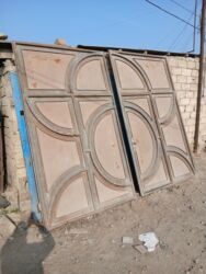 Həyət darvazaları: İşlənmiş Dəmir Həyət darvazası, Yana açılan, 350 m, Mexaniki, Qapı ilə, Kredit yoxdur, Ünvandan götürmə — 8