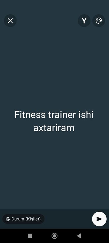 Əməkdaş axtarışı (vakansiyalar): Məşqçi