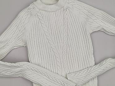 sweter z pomponami: Bershka, Sweter damski, rozmiar S — 1