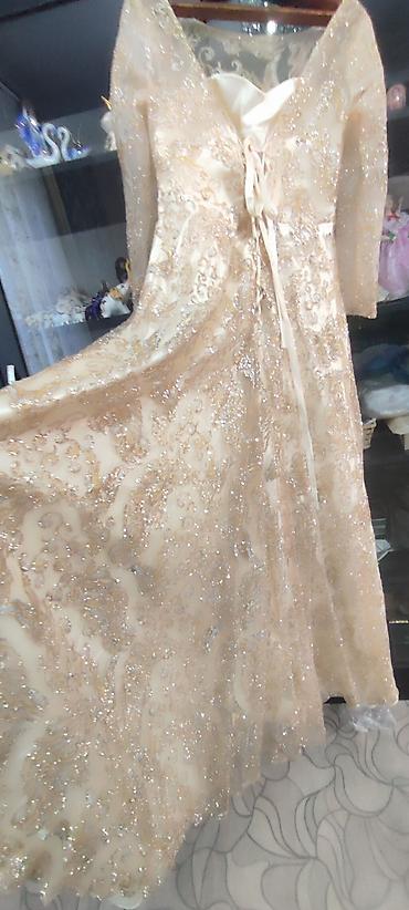 Вечерние платья: Вечернее платье, Пышное, Длинная модель, С рукавами, Корсет, L at lalafo.kg — 4 Вечерние платья: Вечернее платье, Пышное, Длинная модель, С рукавами, Корсет, L — 4