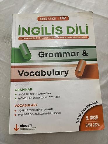 golden grammar tips 210 pdf: Məhsul: “İngilis Dili – Grammar & Vocabulary” (Nərgiz R. Nəcəf) — 1