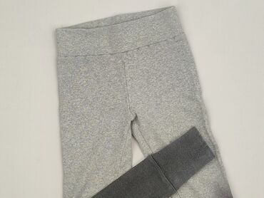 woskowane spodnie z wysokim stanem stradivarius: Leggings for kids, 3-4 years, 98/104, condition - Very good