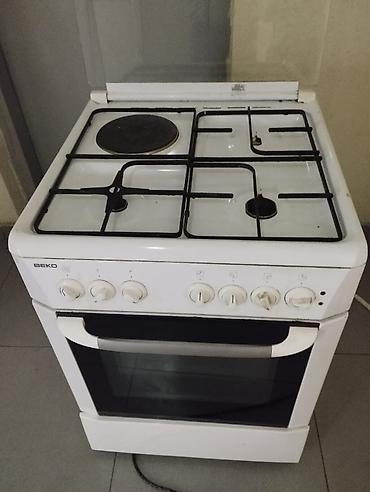 baking oven: Газовая плита Beko с духовкой - Тип: комбинированная варочная — 2