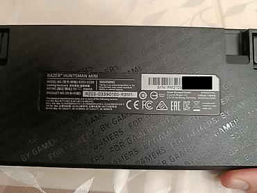 Аксессуары для ПК: Razer Huntsman Mini Türkiyədən sifariş olunub. Uzun müddət səliqəli — 3