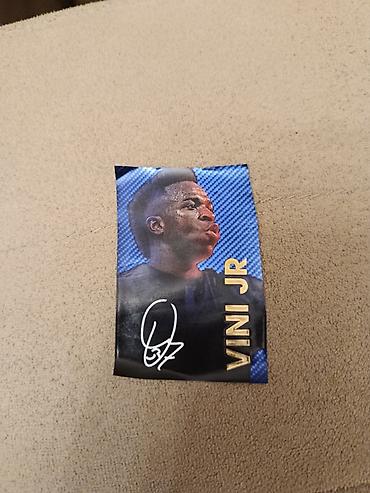 vinil vallar: Futbol aftoqrafı – “VINI JR” dizaynı — 1