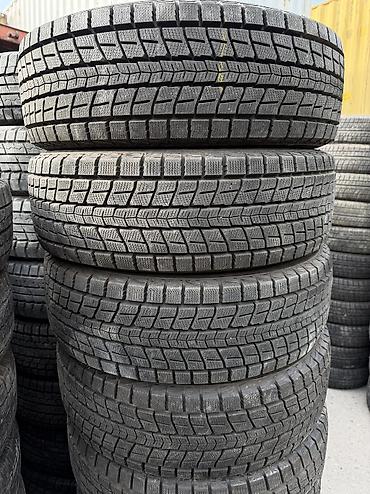mersedes 213: Шины 225 / 60 / R 18, Зима, Б/у, Комплект, Легковые, Япония, Dunlop — 1