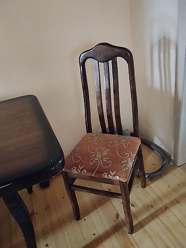 masa plastik: Stol 6 stul yaxwi veziyyetde stol acilandi acilanda 12neferlik olur — 3