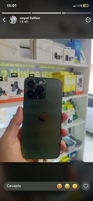 IPhone 13 Pro, 128 GB, Alpine Green, Face ID