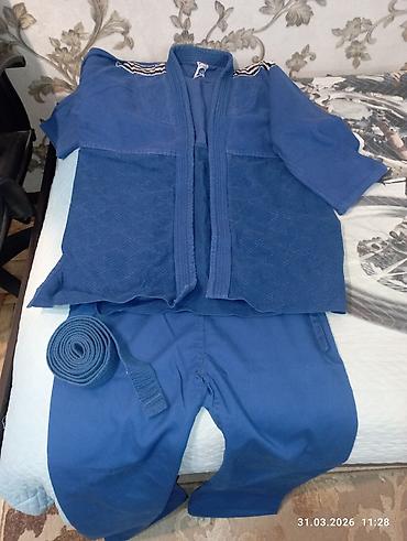 sambo ucun kimono: Sambo/Judo geyim dəsti – mavi rəng - Brend: Stop Sports (etiketdə — 3