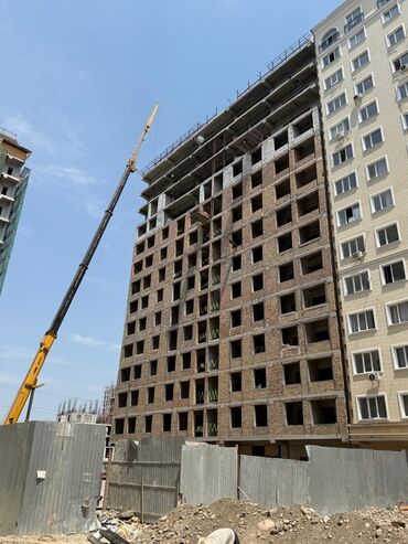 купить квартиру в строящемся доме: 2 бөлмө, 72 кв. м, Элитка, 3 кабат, ПСО (өзү оңдоп түзөтүп бүтүү үчүн)