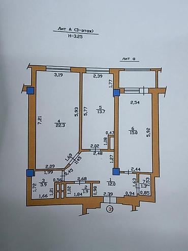 Продажа квартир: 2 комнаты, 75 м², Элитка, 3 этаж, Дизайнерский ремонт — 3