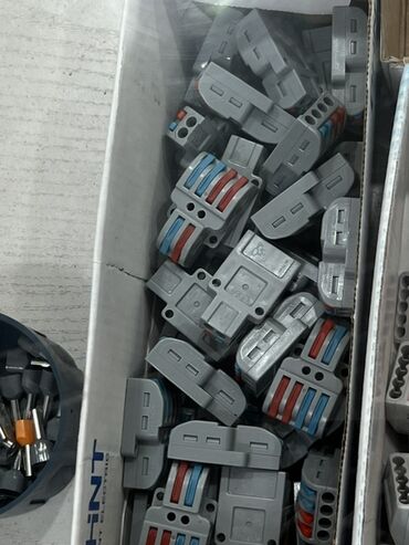 бу клемдер: Быстрозажимные клеммники для электромонтажа. - Тип: пружинные