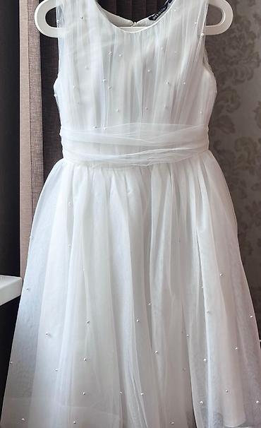 Платья: Детское платье, цвет - Белый, Новый — 12