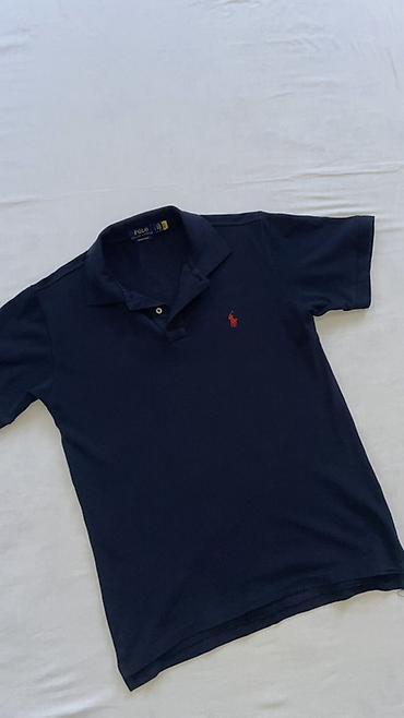 футболки polo: Мужская футболка, L, Polo Ralph Lauren, Б/у, цвет - Синий — 1