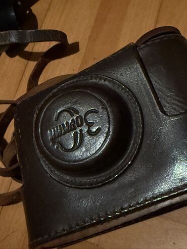 sure dispenser: Zorkiy 3C fotoaparat – orijinal dəri korpus kisəsi ilə - Model