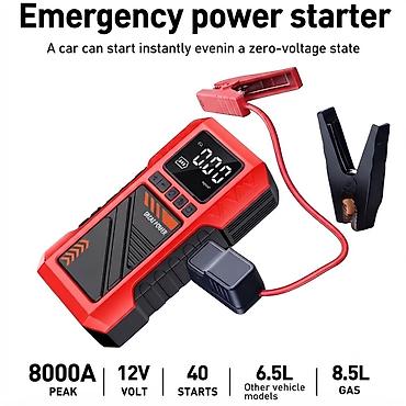 jump starter: Hava kompressorlu avtomobil mühərrik işəsalan (Emergency Power — 3