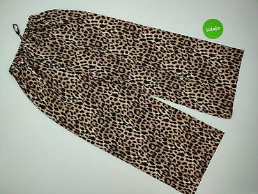 dzwony l: Leopard, Spodnie materiałowe damskie, rozmiar S — 3