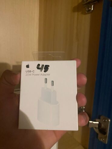 bakcell 20 qepik gondermek: Adapter Apple, 20 Vt, Yeni