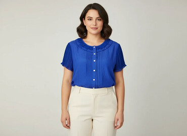 bluzy z diamencikami: Women's blouse, size 2XL