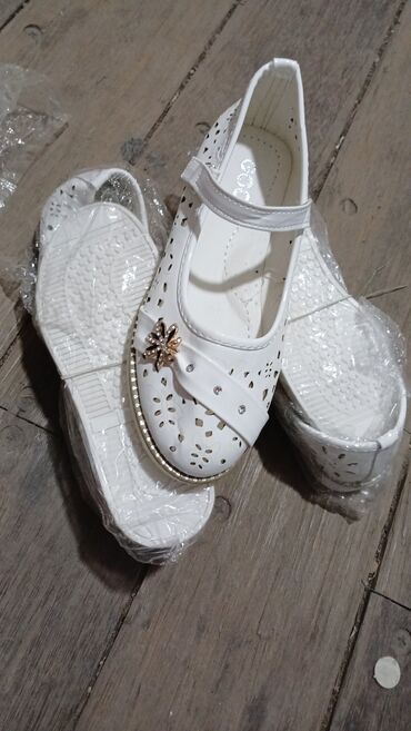 белые туфли: Девочковый белый туфли 26 дан 36га чейин размери